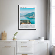 Zell am See Travel Color Poster