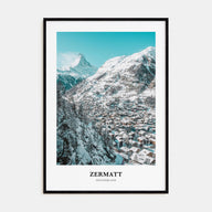 Zermatt Portrait Color Poster