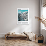 Zermatt Travel Color Poster