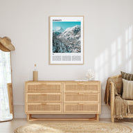 Zermatt Travel Color Poster