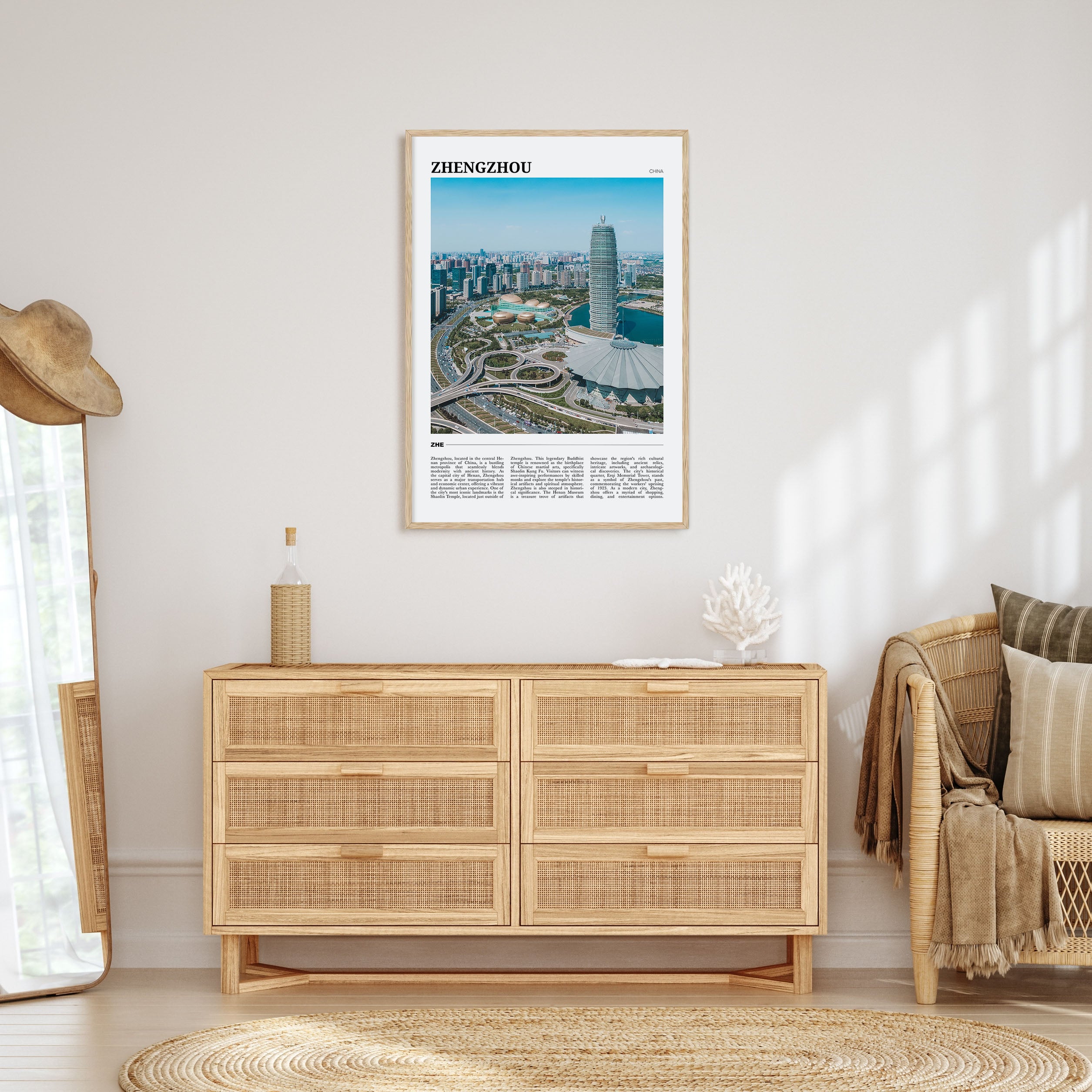 Zhengzhou Travel Color Poster