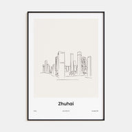 Zhuhai Drawn Poster