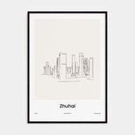 Zhuhai Drawn Poster