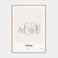 Zhuhai Drawn Poster