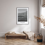 Zihuatanejo Portrait B&W Poster