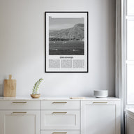 Zihuatanejo Travel B&W Poster