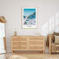 Zillertal Portrait Color Poster