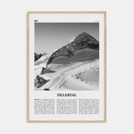 Zillertal Travel B&W Poster