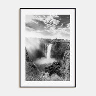 Zimbabwe Photo B&W Poster