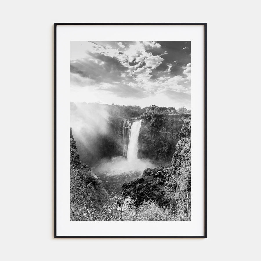Zimbabwe Photo B&W Poster