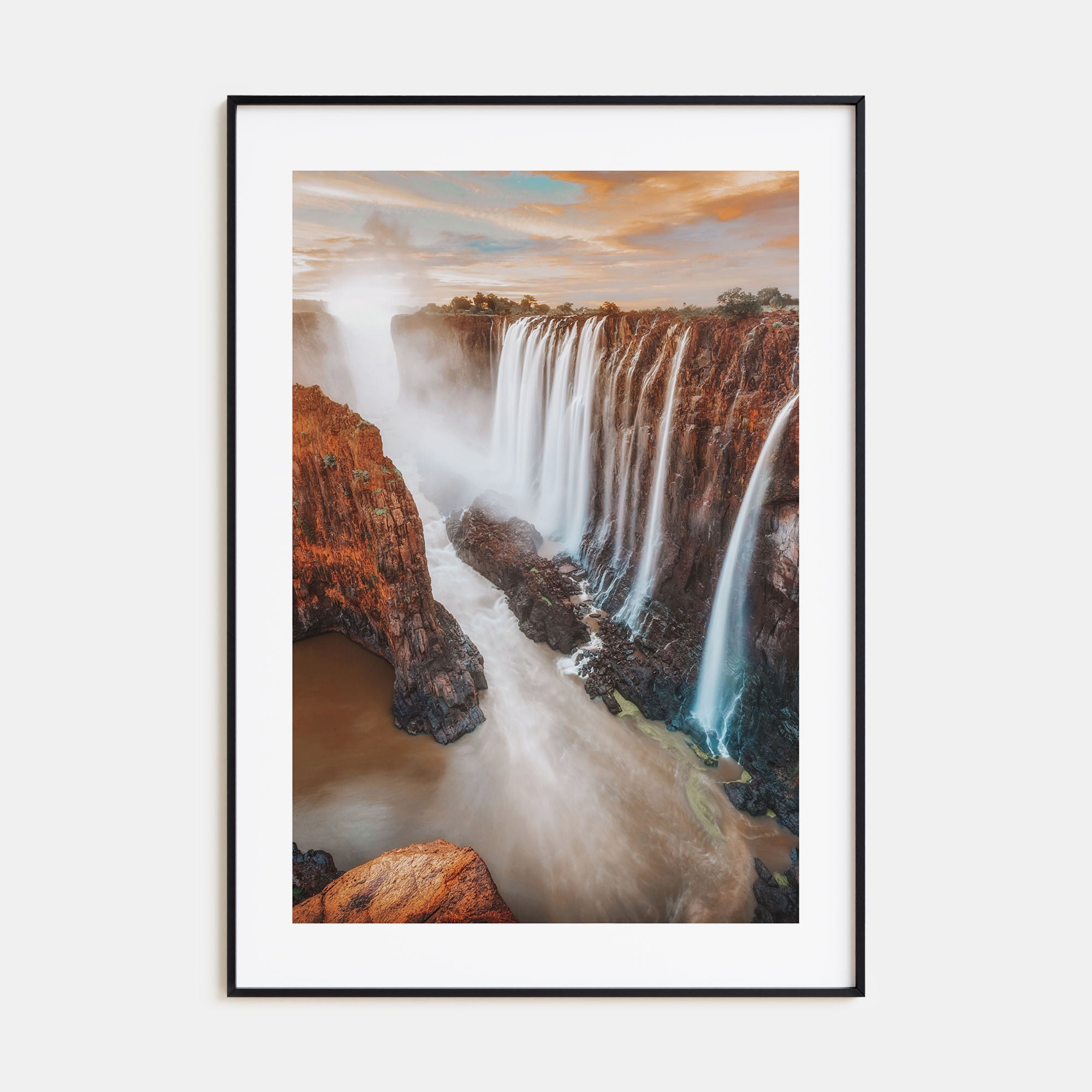Zimbabwe Photo Color Poster