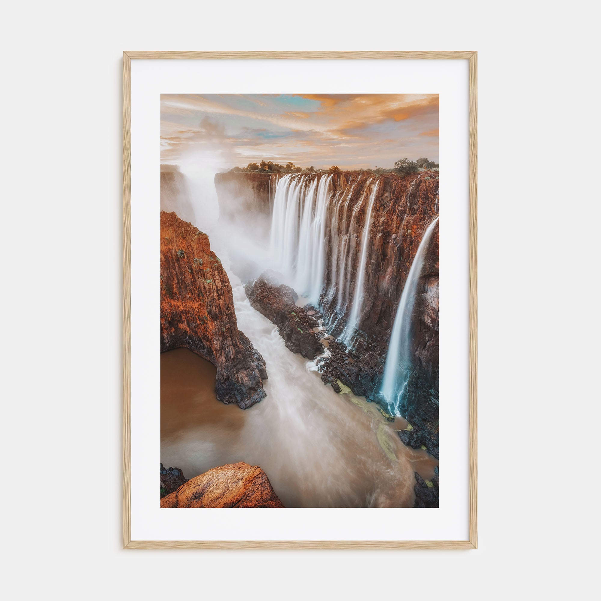 Zimbabwe Photo Color Poster