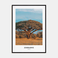Zimbabwe Portrait Color Poster