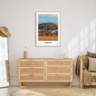 Zimbabwe Portrait Color Poster