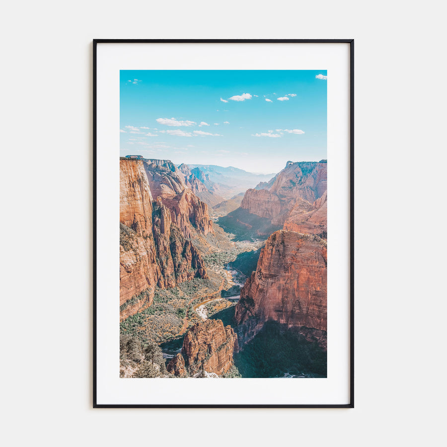 Zion National Park Photo Color Poster